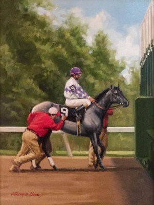 “Last In - First Out” Oil on canvas, 16 x 12 inches, Signed