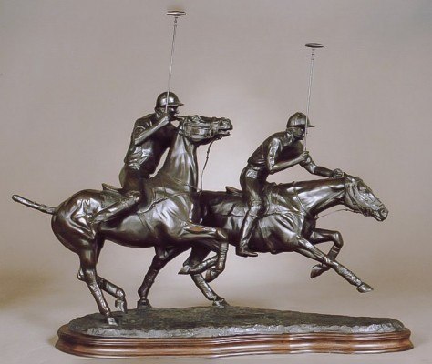 “Slipping His Man” Bronze, Edition of 9, 14 x 23 inches, Signed & Numbered