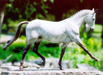 “Extended Trot” Bronze, 15 x 20 inches, Signed