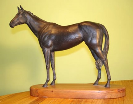 “Ruffian” Bronze, 8.5 x 10 inches, Signed