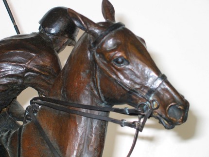 “Polo” Bronze, Edition: 3/10, Signed, Dated & Numbered