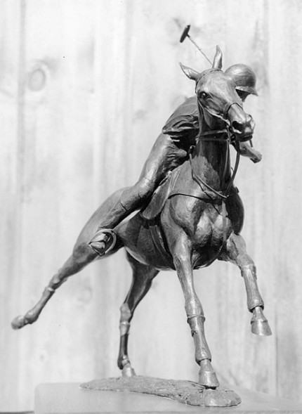 “Polo” Bronze, Edition: 3/10, Signed, Dated & Numbered