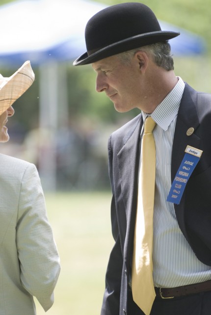 “The British Judges” The Virginia Foxhound Club Sixtieth Annual Show of Foxhounds.