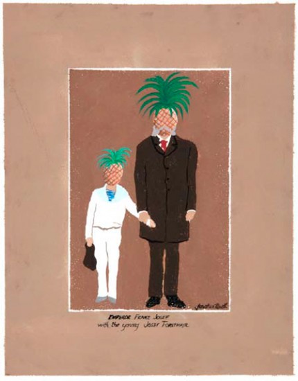 EMPEROR FRANZ JOSEF with the young Josef Forstmayr