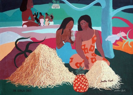 "Pa Stala Dies (Pasta Ladies)" Fine Art Limited Edition, 24 x 30 inches, Signed, Stamped with the seal of The Jonathan Routh Collection