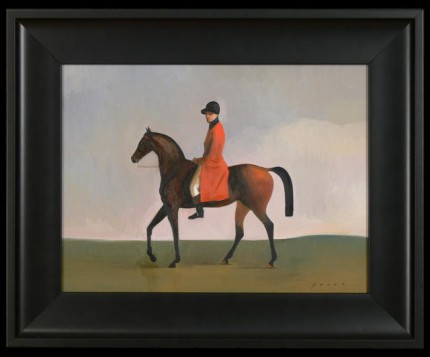 "Hunt" 2006, oil on panel, 12 x 16 inches