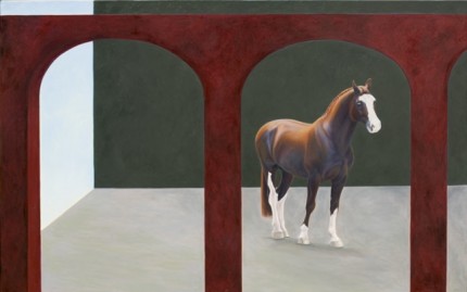 "Arches" 1999, Oil on canvas, 60 x 84 inches, Signed