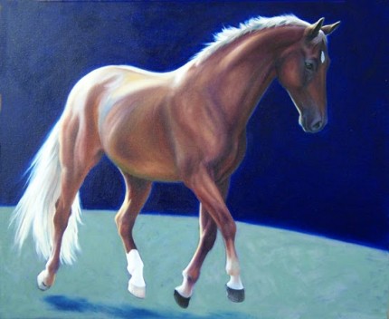 "Passion" 2006, Oil on canvas, 72 x 84 inches, Signed