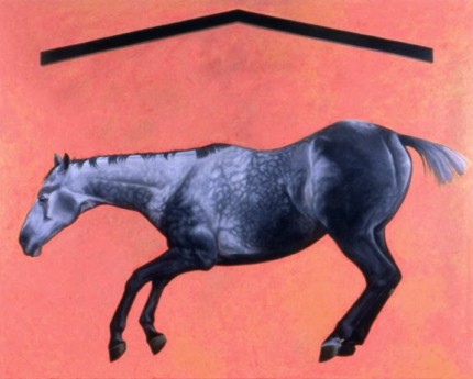 "Carnifex" 1984, Oil on canvas, 96 x 120 inches, Signed