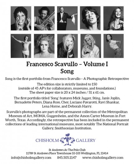 “Song” Suite of Ten Portraits