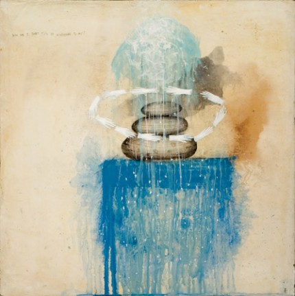 "Who Am I" m/m, 34 x 30 inches