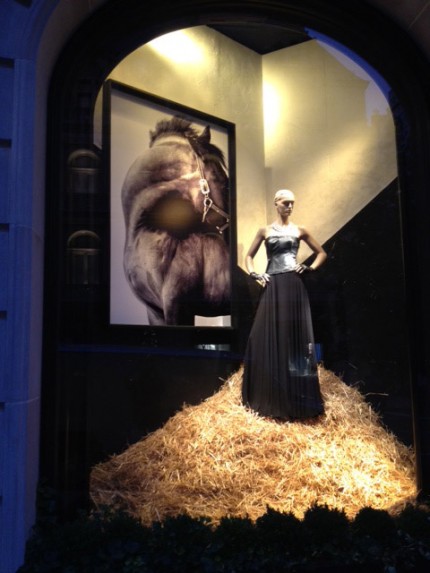 "Dynamic" in Ralph Lauren window