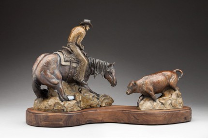 “Cutting Class” Bronze, Edition of 17, 16 x 27 inches