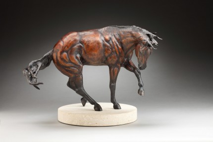 “The Spin at Liberty” (Maquette, 1/4 scale) Bronze, Edition: 5 of 7