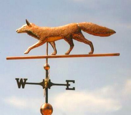 Trotting Fox Weathervane