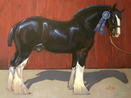 “Beethoven's First” Acrylic on canvas 30 x 40 inches, Signed - Sold