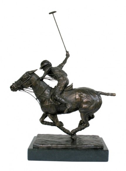 “Swing II” Bronze, Edition: 2/15, Dark brown highlighted patina, 11.8 x 13 x 5.5 (without mallet), The mallet screws into hand, Signed & Numbered