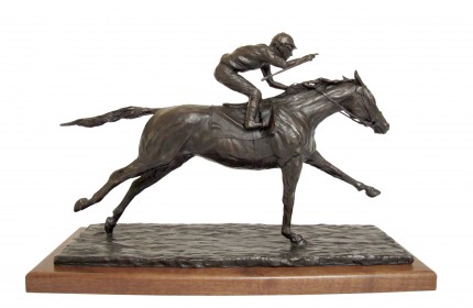 “El Festejo” Bronze, Series of 15, 12 x 19 x 5.5 inches, Signed & Numbered