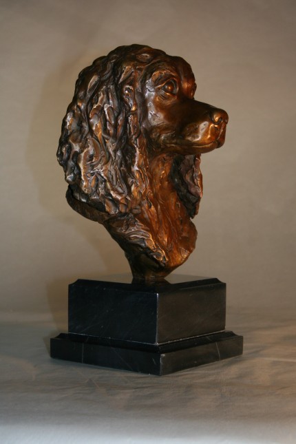 "Jessy Sits" (Side view) Bronze, 2 A/P, Edition of 12, 14 x 6 x 6 inches          