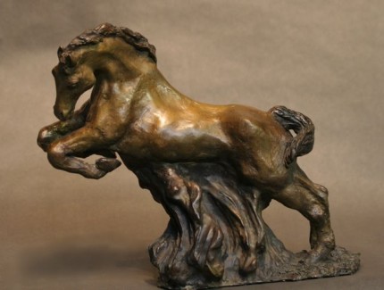 “Leap of Faith” Bronze, 2 A/P, Edition of 25, 16 x 12 x 5 inches  
