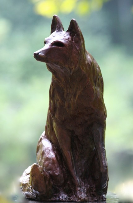 "The Fox" Bronze, 2 A/P, Edition of 15, 16 x 11 x 7 inches