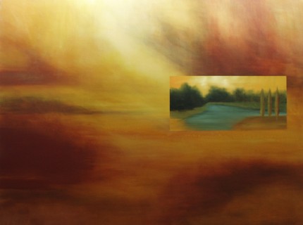"Land's Window" Oil on canvas, 48 x 64 inches