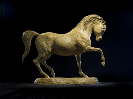 "Arab Piaffe" Bronze, Edition of 12, 19.7 x 23.6 inches