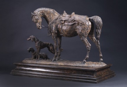 "Grace and Danger" Bronze, Edition of 12, 21.7 x 30.7 inches