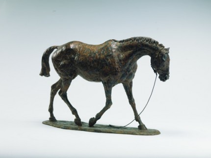 "Tired Hunter" Bronze, Edition of 12, 11 x 17.3 inches