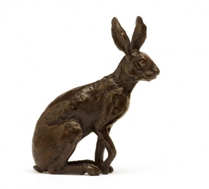 Little Hare, Bronze, Edition of 20, 13 cm high
