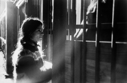 France Tanya and horse in sunlight, Pompadour stud farm, the Limousin, France, Vintage silver print 8x10" and any size digital print available on request. One of an extensive photographic essay. 