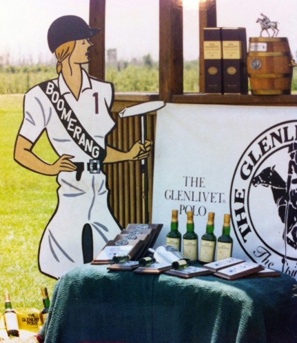 "Lady Polo Player" For Samantha Elphick at Boomerang Polo, Wooden Companion, Life-size