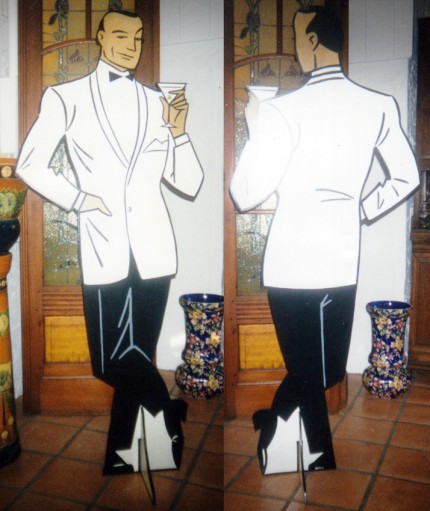 "Sean Connery" Wooden Companion, Life-size