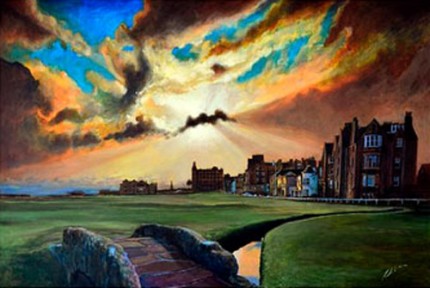“St. Andrews 2010”Acrylic on canvas, 120 x 80 cm, Signed