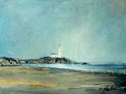 “Trump Turnberry II” Oil on canvas, 60 x 90 cm, Signed