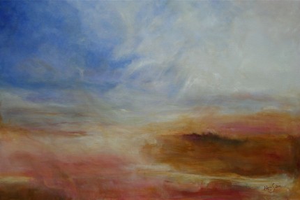 “Hope” Acrylic on canvas, 24 x 36 inches, Signed