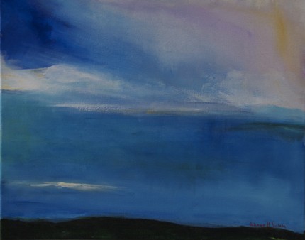 “Transition II” Acrylic on canvas, 16 x 20 inches