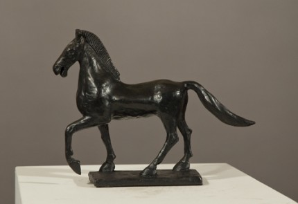 "Greek Horse" Bronze, 6.5 x 8.75 x 2.5 inches