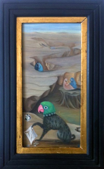 “Parrot c. 1960” Milou de Montferrier’s Collection in San Miguel de Allende, Guanajuato