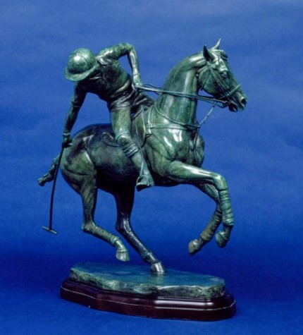 Juliet Cursham, British Contemporary “Offside Tailshot” Bronze, 32 x 38 x 20 cm