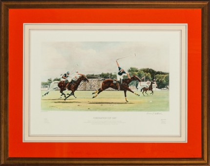 Rod Skidmore, American Contemporary “Coronation Cup 1987” Signed lower right