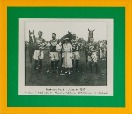 Vintage Freudy Photograph, signed bottom left, Bostwick Field - June 6 - 1937
