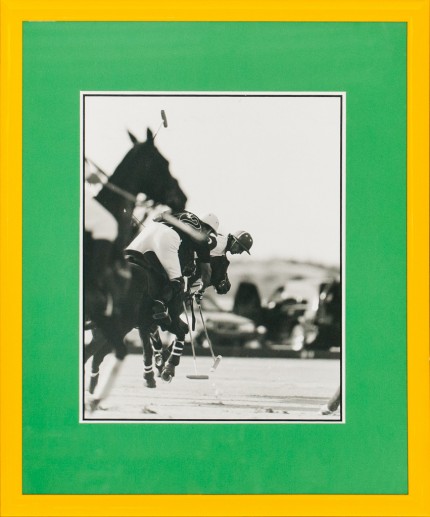 “Polo Players 2” Photograph, 13.5 x 10.5 inches