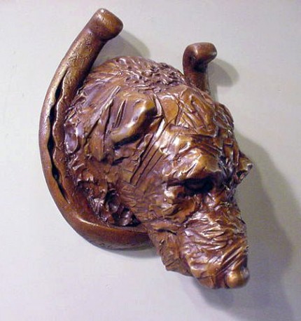 Catherine Shinnick, American Contemporary “Lucky Dog” Bronze