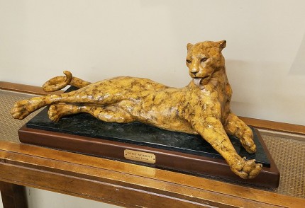 Toritch “Quiet Moment” Bronze, Edition #15, 26 x 19 x 10 inches, including 2" marble base