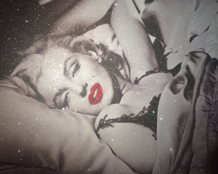 Sexy Marilyn with Red Lips