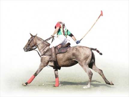 "Polo X" Edition of 18, Available in custom sizes, Signed & Numbered by the Artist