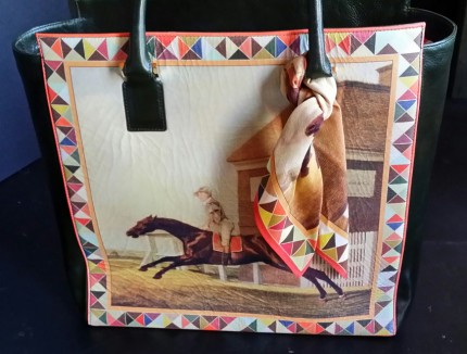 Trentham Shopper with Scarf