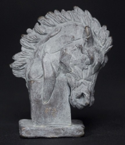 “Horse (Head Down)” Bronze, Limited Edition: 95, 80 mm High