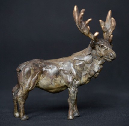“Stag” Bronze, Limited Edition: 95, 120 mm High